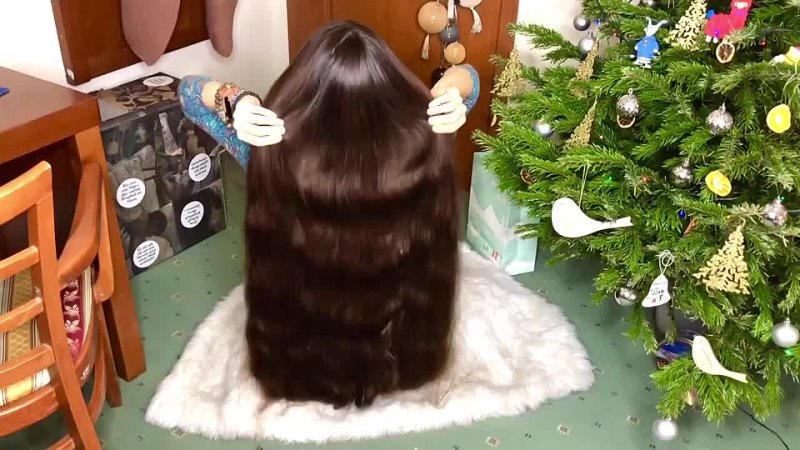 Amazing silky hair