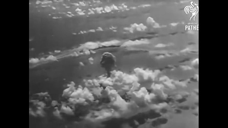 Atomic test at Bikini Atoll,