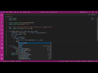 PyGame Tutorial For Beginners - Rendering Text With Multiple Lines In PyGame