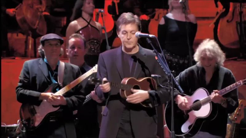 Paul McCartney, Eric Clapton, Jeff Lynne, Billy Preston, Ringo Starr - 2002 - Something - Concert for George