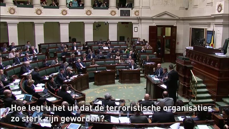 Député Belge s'oppose à la participation de l'armée Belge en 