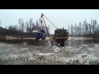 Перетащил малыша. За шиворот перенёс маленького...