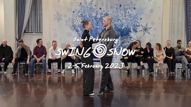 Дмитрий Афонасов и Натали Миронова. Jn J Advanced. Swing Snow