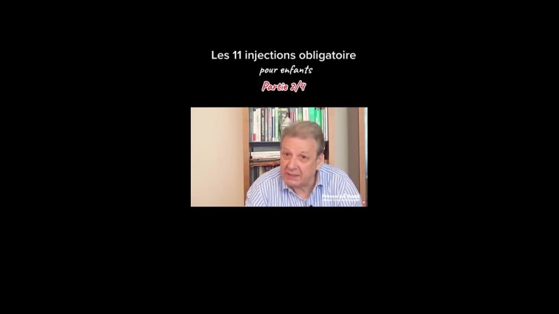 SUR LES 11 INJECTIONS OBLIGATOIRES POUR ENFANTS (2 de