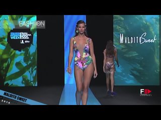 0738. MALDITO SWEET Full Show Spring 2017 Gran Canaria - Swimwear  Underwear