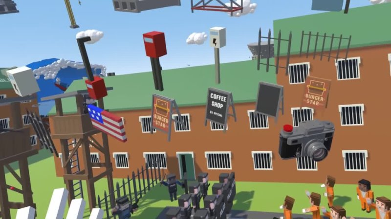 JAILBREAK PRISON RIOT IN THE CITY Tiny Town VR Gameplay Oculus VR
