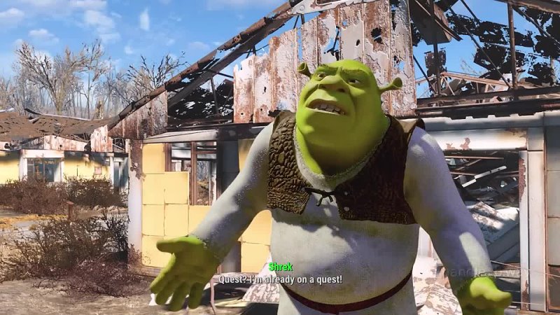 Shrek in Fallout