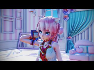 【MMD】Nee - Idol Master Miku, Rin,