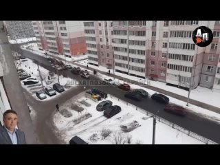 Пробка из-за парковки на Фурманова - Саранск