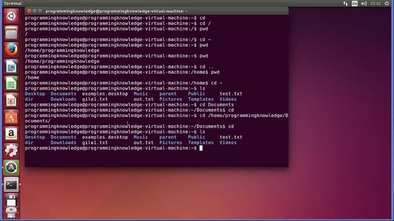 Linux Command Line Tutorial For Beginners 3 cd command in