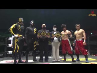 Z-Brats (Diamante & Shun Skywalker) (c) vs. Kung Fu Masters (Jacky Funky Kamei & Jason Lee) (Kobe World 2022 30.07.2022)