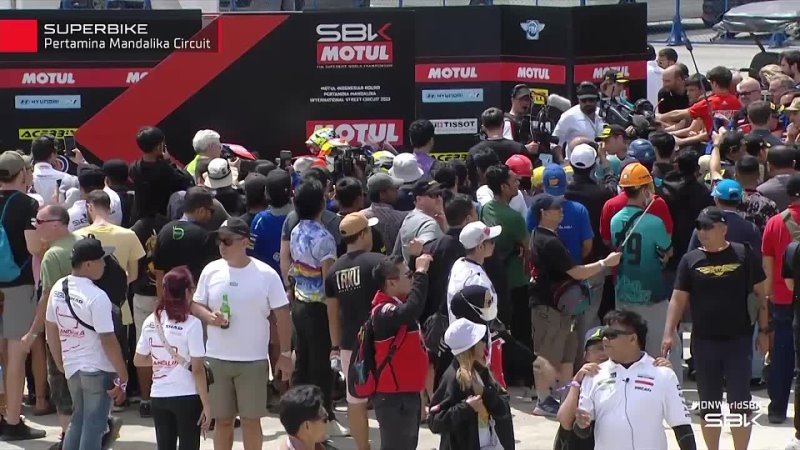 WSBK 2023. Round 2. Indonesia. Race1