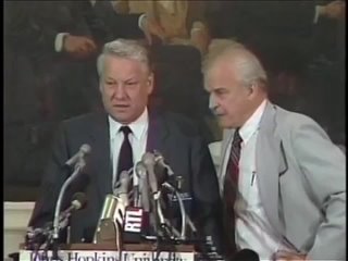 Смотрины Ельцина в США. Пьяный Боря понравился глобалистам (12 сентября 1989 г.)