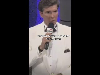Майкл Баффер в октагоне UFC