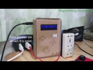 How to create WEATHER BOX USING ARDUINO with DHT22 Temperature and Humidity Sensor (Arduino Project)