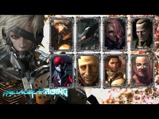 Metal Gear Rising  All Vocal Boss Themes  On Screen Lyrics