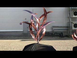 Ветряная скульптура «Ирис» на выставке в технополисе ’Химград’