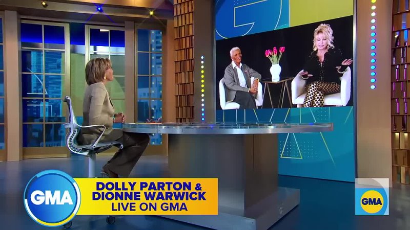 Dolly Parton and Dionne Warwick talk new song, 'Peace Like a River'