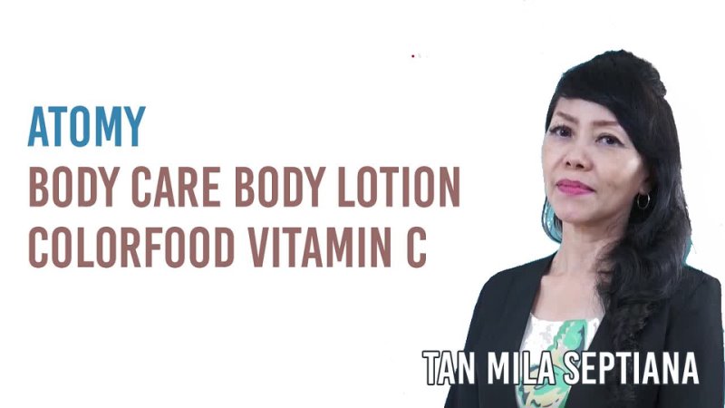 Tan Mila Septiana Body Care Body Lotion dan Coloorfood Vitamin