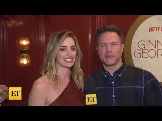 Каст “Джинни и Джорджия“ на пресс-конференции Netflix