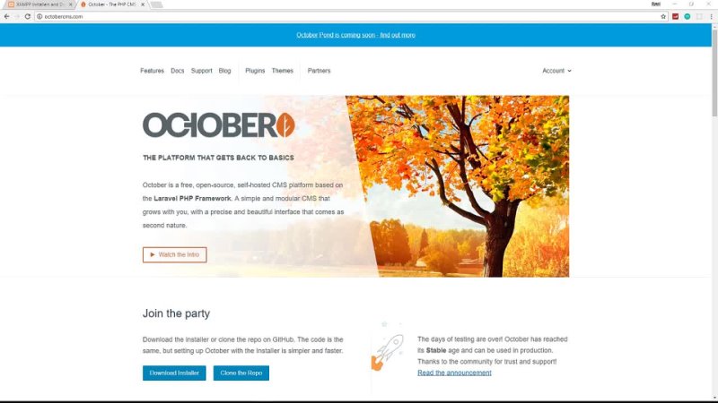 OctoberCMS For Rapid Website Creation