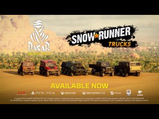 Дополнение “SnowRunner Trucks“ для игры Dakar Desert Rally!