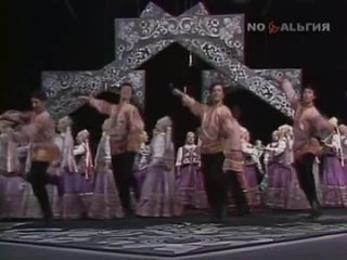 Северный русский народный хор - «Ах, дербень, дербень Калуга», «Голубой огонек» к Международному женскому дню 8 марта, 1985 год
