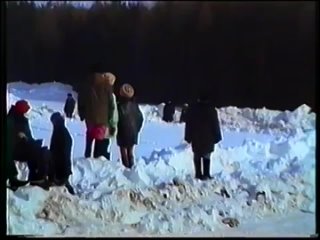 Мотокросс г.Кунгур 1993г. Зима. Пермская область. Полная версия.