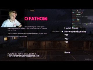 [xQc] THERE IS A KILLER AFTER ME | Fears To Fathom: Norwood Hitchhike