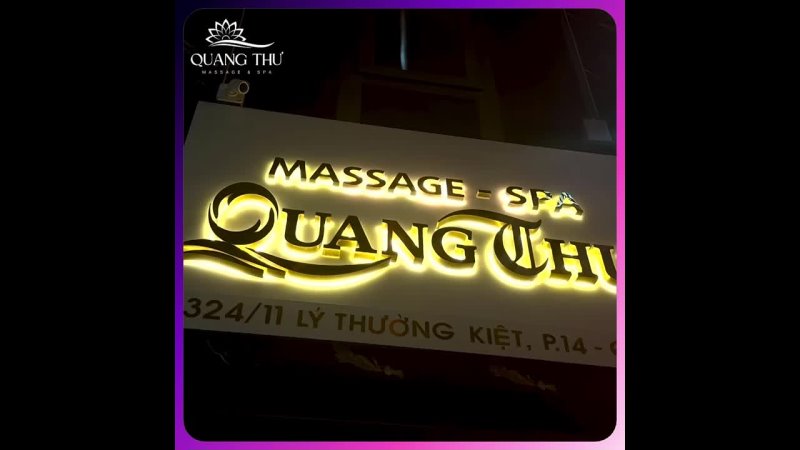 Giới Thiệu quán Massage Quang Thư Quận 10 Tp. Hồ Chí