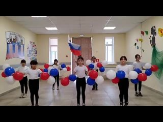 Флешмоб «Крым! Россия! Навсегда!»