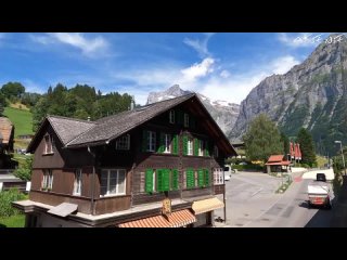 [ 4K ] Interlaken - Grindelwald Switzerland | Summer Train Journey | 4K 60fps HDR video