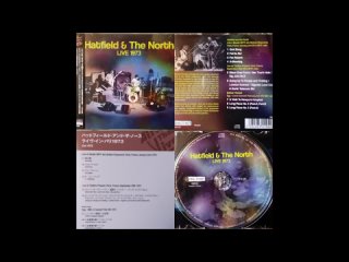 Hatfield and the North w Robert Wyatt  - 1973 - Live (CD, 2020)