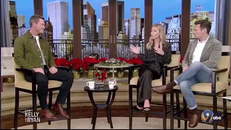 Luke Evans   Live with Kelly and Ryan
