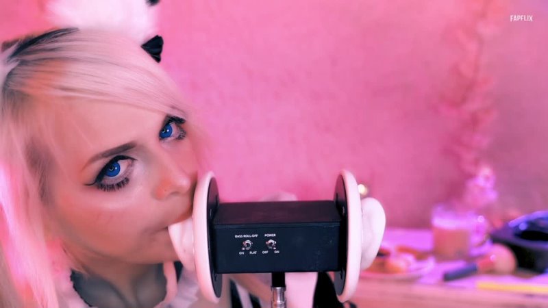 ASMR Shanny Maid Ear Licking (