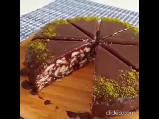 Шоколадный тортик без выпечки