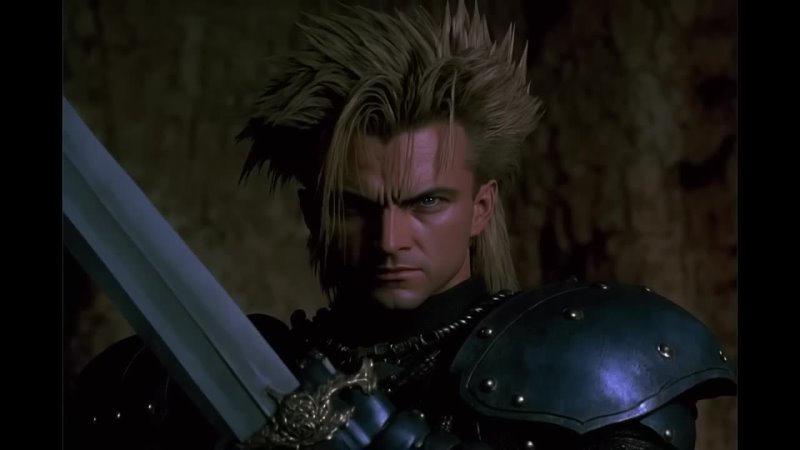 If a Final Fantasy VII movie was shot in 1985. ( Disk