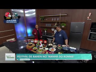 RedeTV - Manhã do Ronnie: Paredão do BBB, automassagem e festival de lamen (07/02/23) | Completo