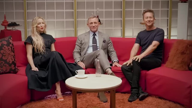 Daniel Craig, Kate Hudson and Edward Norton