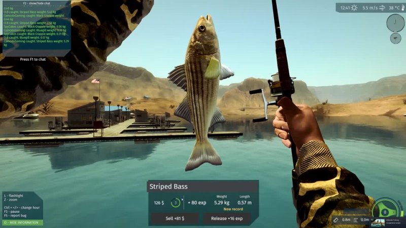 Trying to Catch the Biggest Fish with Friends Ultimate Fishing Simulator