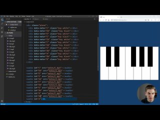 Build A Piano With JavaScript - Tutorial