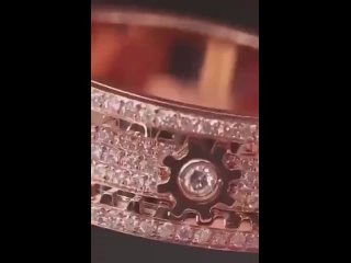 Этап медленного и методичного изготовления кольца буквально за минуту. Все процессы от начала и конца, что бы наносить... (видео)