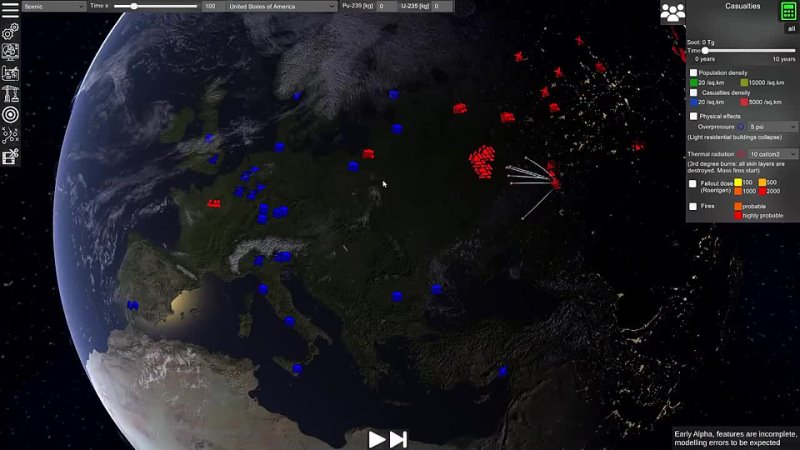 Nuclear War Simulator трейлер