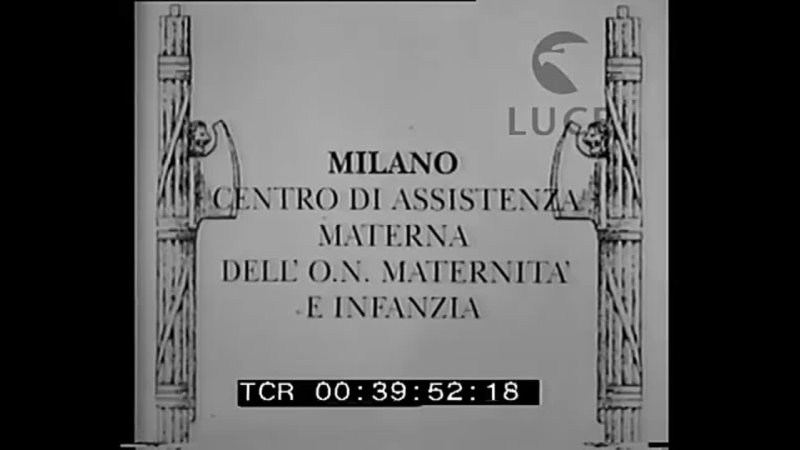 A Milano un centro di assistenza dell Opera Maternità e Infanzia f FAiumnr