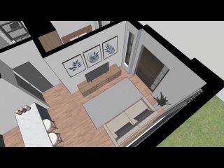 (6x7 Meters) Small House Design   3 Bedrooms