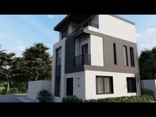 (6x7 Meters) Modern House Design   4 Bedrooms House Tour