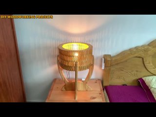 Лампа от DIY Woodworking Projects