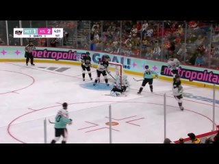 Три голевые передачи Артемия Панарина на Матче Звёзд НХЛ против Атлантического дивизиона