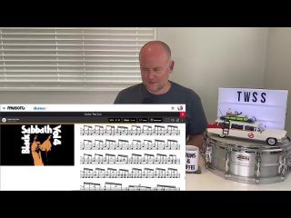 [Andrew Rooney Drums] Drum Teacher Reaction: BILL WARD | Black Sabbath - Vol. 4 - Under The Sun