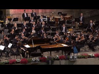 Poulenc Concerto for Two Pianos and Orchestra -  Katia and Marielle Labèque, Simon Rattle and Berliner Philharmoniker